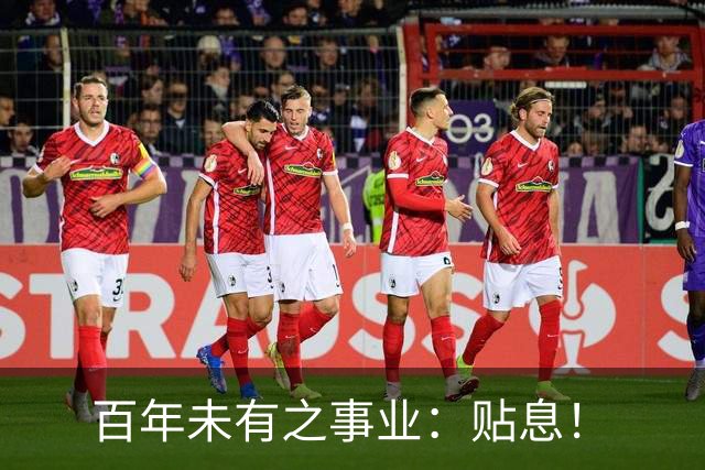 百年未有之事业：贴息！